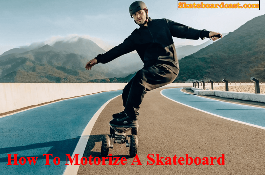 Guide to moving a skateboard.